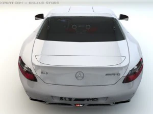 mercedes sls amg 3D Model