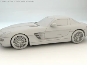 mercedes sls amg 3D Model