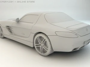 mercedes sls amg 3D Model