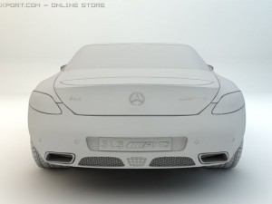 mercedes sls amg 3D Model