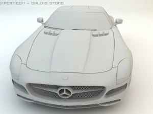 mercedes sls amg 3D Model