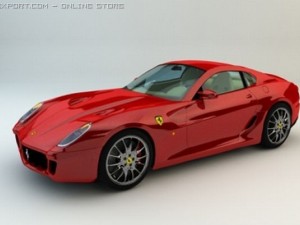 ferrari 599 gtb Modello 3D