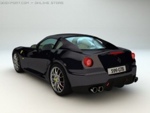 ferrari 599 gtb Modèle 3D