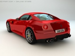 ferrari 599 gtb Modèle 3D