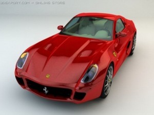 ferrari 599 gtb Modèle 3D