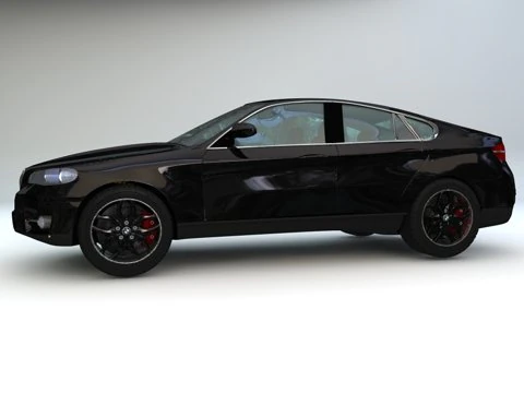 bmw x6 3D Model .c4d .max .obj .3ds .fbx .stl .blend 