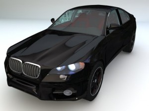 bmw x6 Modèle 3D
