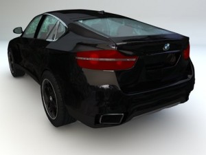 bmw x6 Modèle 3D