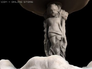 roman fountain 3D Модель