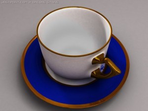 coffee and tea set 3D Модель