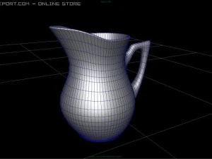 コーヒーと紅茶のセット 3Dモデル