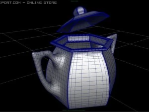 コーヒーと紅茶のセット 3Dモデル