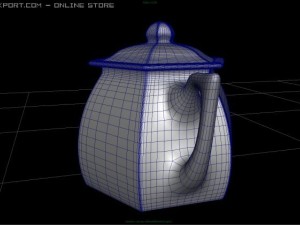 coffee and tea set 3D Модель