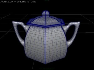 コーヒーと紅茶のセット 3Dモデル