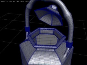 coffee and tea set 3D Модель