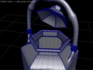 コーヒーと紅茶のセット 3Dモデル