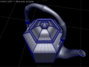 コーヒーと紅茶のセット 3Dモデル