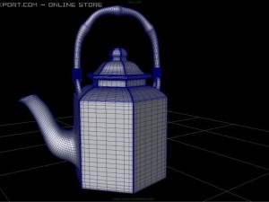 coffee and tea set 3D Модель