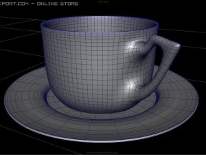 ティーカップ 3Dモデル