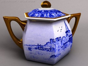 sugar bowl 3D 모델