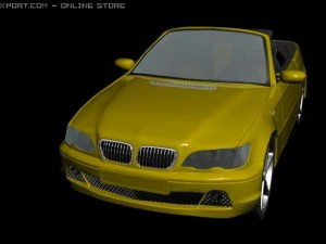 bmw m3 e46 cabriolet Modèle 3D