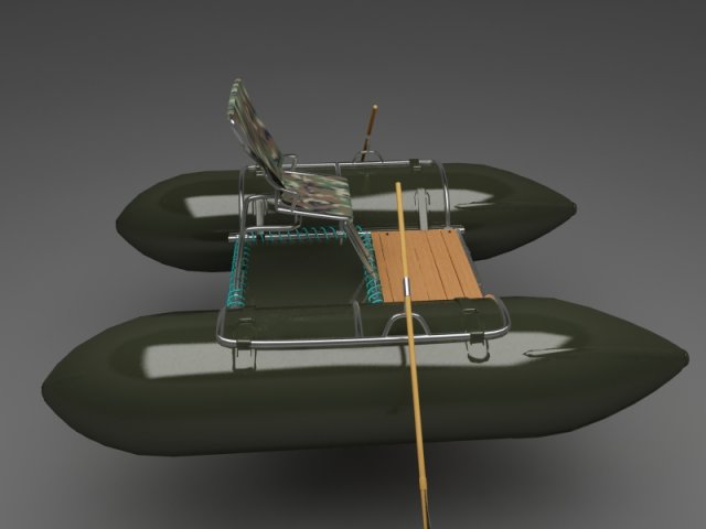 katamaran Modèle 3D .c4d .max .obj .3ds .fbx .stl .blend 