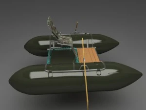 カタマラン 3Dモデル