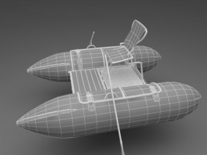 katamaran Modèle 3D