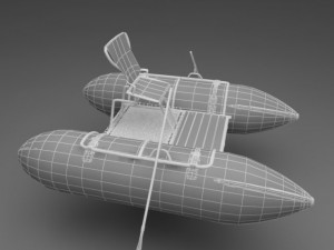 katamaran Modèle 3D