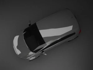 fiat panda 2010 Modèle 3D