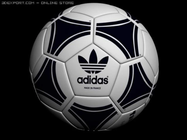 football 3D Model .c4d .max .obj .3ds .fbx .stl .blend 