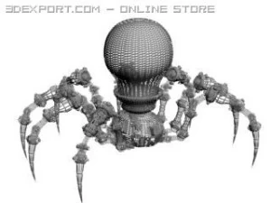 bulbrobot Modello 3D