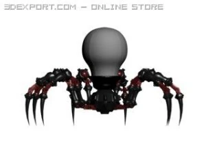 bulbrobot Modello 3D