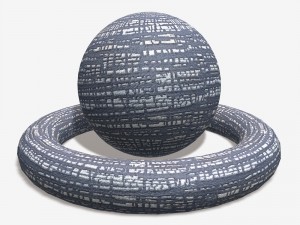 Hatched Carpet Seamless Modello 3D