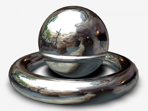 Fantasy Beach Caves 360 3D-Modell