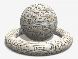 egyptian carving seamless tile CG Textures