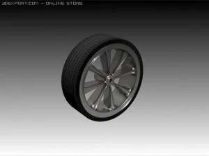 3d wheel 3D Model