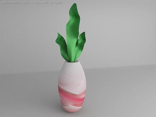 vase love 3D Model .c4d .max .obj .3ds .fbx .stl .blend 