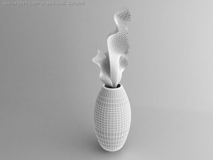 vase love Model 3D