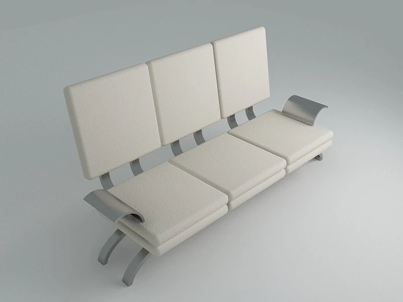 bureau canap&eacute; Modèle 3D .c4d .max .obj .3ds .fbx .stl .blend 