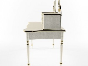 console with mirror 3D Модель