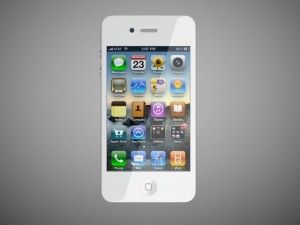 apple iphone 4 3D Модель