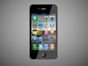 elma iphone 4 3D Model