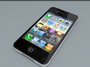 apple iphone 4 3D Модель