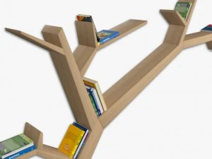 kitaplık şubesi 3D Model