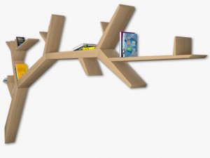 bookshelf branch Model 3D