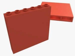 pe&ccedil;as de lego 1x3 1x16 Modelo 3D