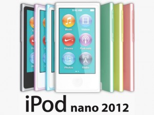 apple ipod nano 2012 Modelo 3D