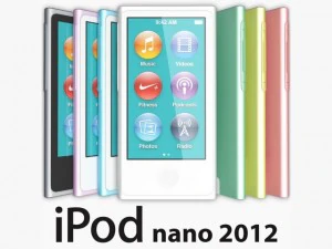 애플 아이팟 나노 2012 3D 모델