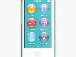 apple ipod nano 2012 3D Model